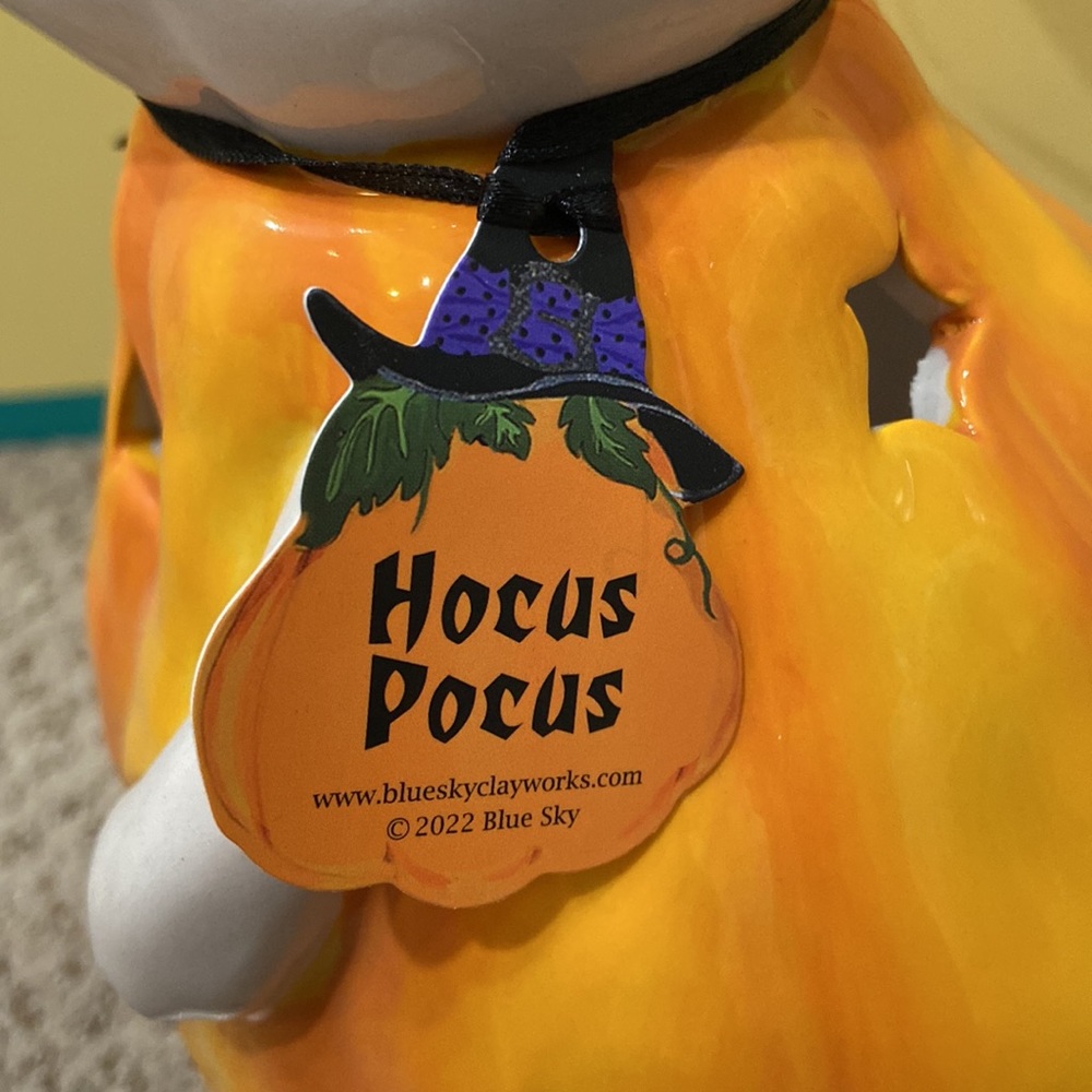 Blue Sky Clayworks “MOUSE PUMPKIN COSTUME” Tealight Holder - Picture 9 of 9